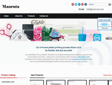 Tablet Screenshot of manruta.com
